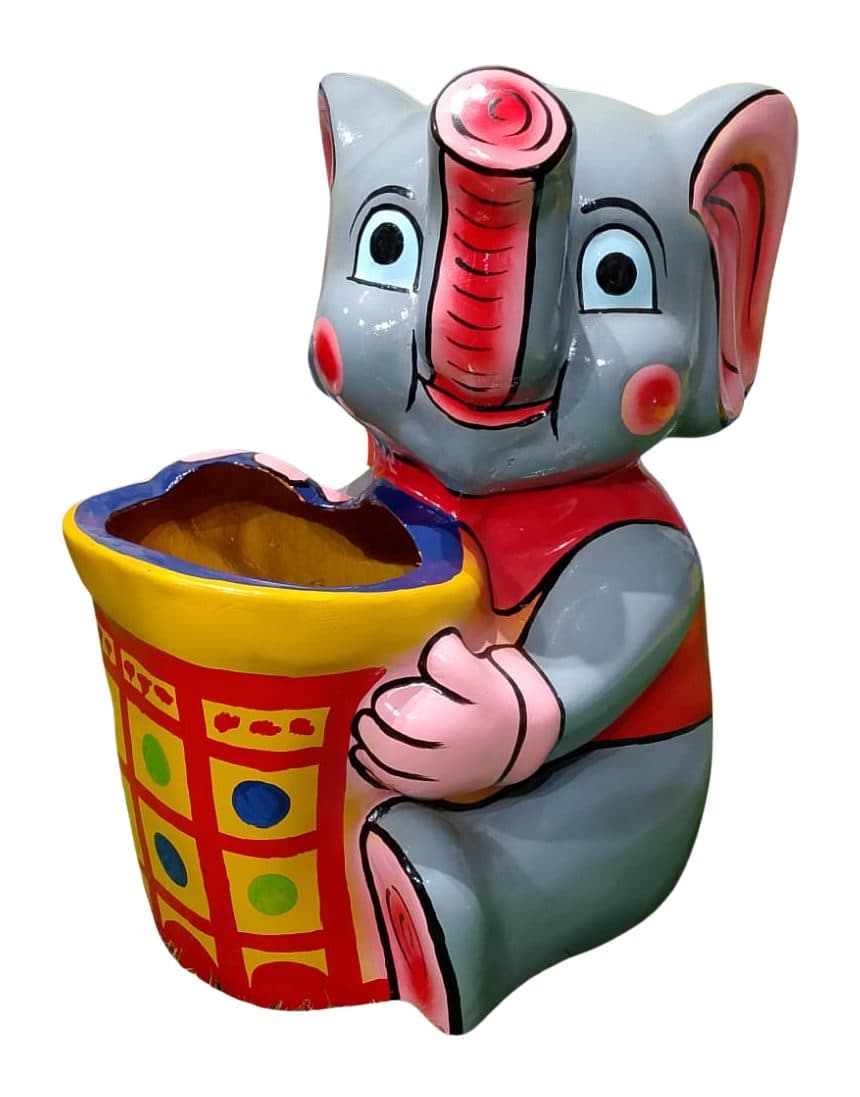 Small Elephant 'Use Me' Dustbin