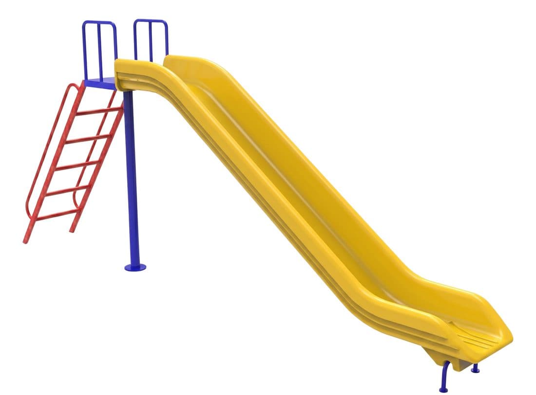 10ft Straight & Wave Slide
