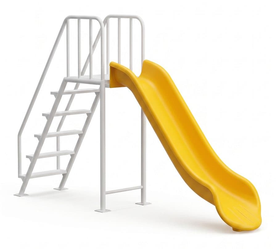 6ft Straight & Wave Slide